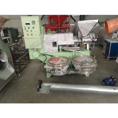 農(nóng)用豆類螺旋榨油機(jī) 花生油玉米油榨取機(jī) 自動(dòng)化菜籽壓榨油工具