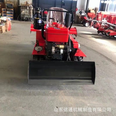 乘坐式35馬力履帶旋耕機(jī) 多功能水旱兩用開溝施肥埋肥一體機(jī)