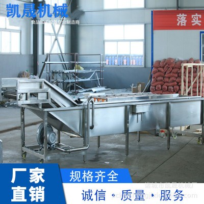 氣泡清洗機(jī)價(jià)格 肉制品排骨清洗流水線(xiàn) 食堂果蔬清洗設(shè)備
