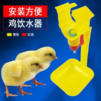 小雞飲水器養雞用自動乳頭飲水器雞鋼球連體飲水器自動喂水設備