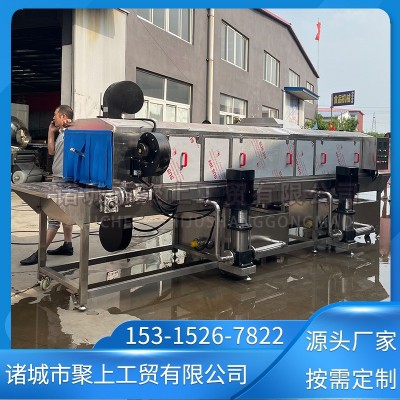 蔬菜周轉(zhuǎn)筐360度無死角清洗機(jī) 蛋筐清洗烘干一體機(jī) 全自動(dòng)洗筐機(jī)