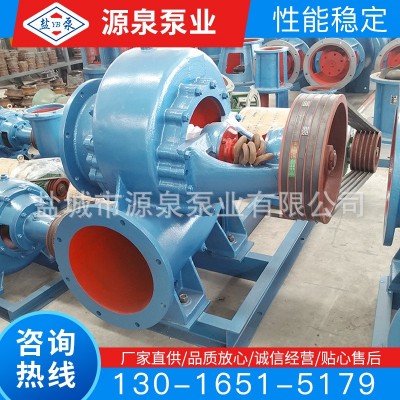 水泵廠家供應400HW-7S（16寸）臥式混流泵大流量