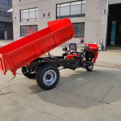 廠家柴油農用三輪車 三輪自卸車 建筑工地翻斗式工程 三輪車