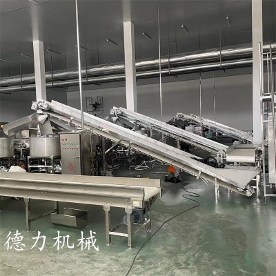 定制皮帶輸送機(jī)加料機(jī)撥料輥傳送機(jī)撥料給料機(jī)食品級自動化輸送帶
