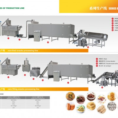 潤錦濟南夾心米果生產(chǎn)線 夾心米果加工設(shè)備 夾心米果生產(chǎn)機械廠家
