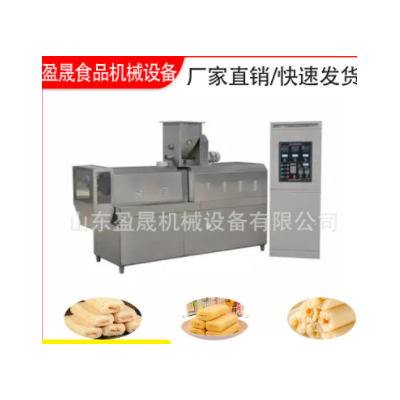臺灣夾心米餅設(shè)備 燕麥片夾心米果機(jī)械 米果膨化機(jī)