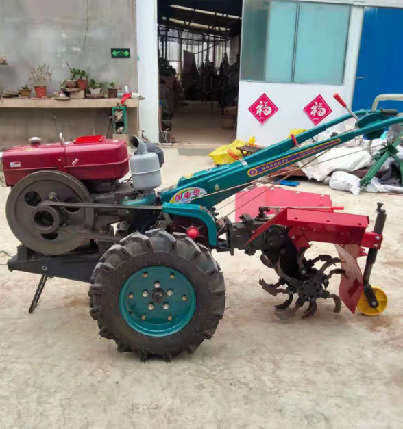 家用小型手扶拖拉機(jī) 大棚果園柴油微耕機(jī) 自走式開(kāi)溝犁地機(jī)