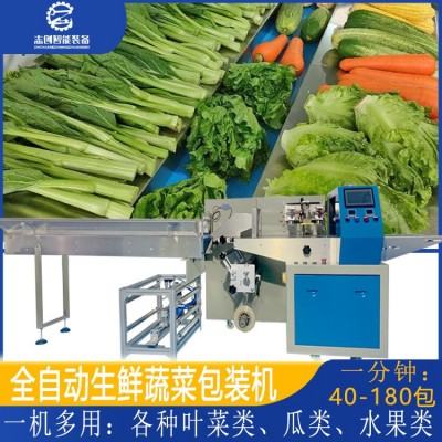 工廠現貨全自動蔬菜包裝機 豆芽胡蘿卜香蕉套袋打包機 水果包裝機