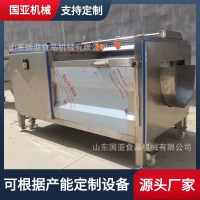 洋蔥毛輥清洗去皮機(jī) 全自動地瓜紅薯去皮清洗機(jī) 根莖類果蔬脫皮機(jī)