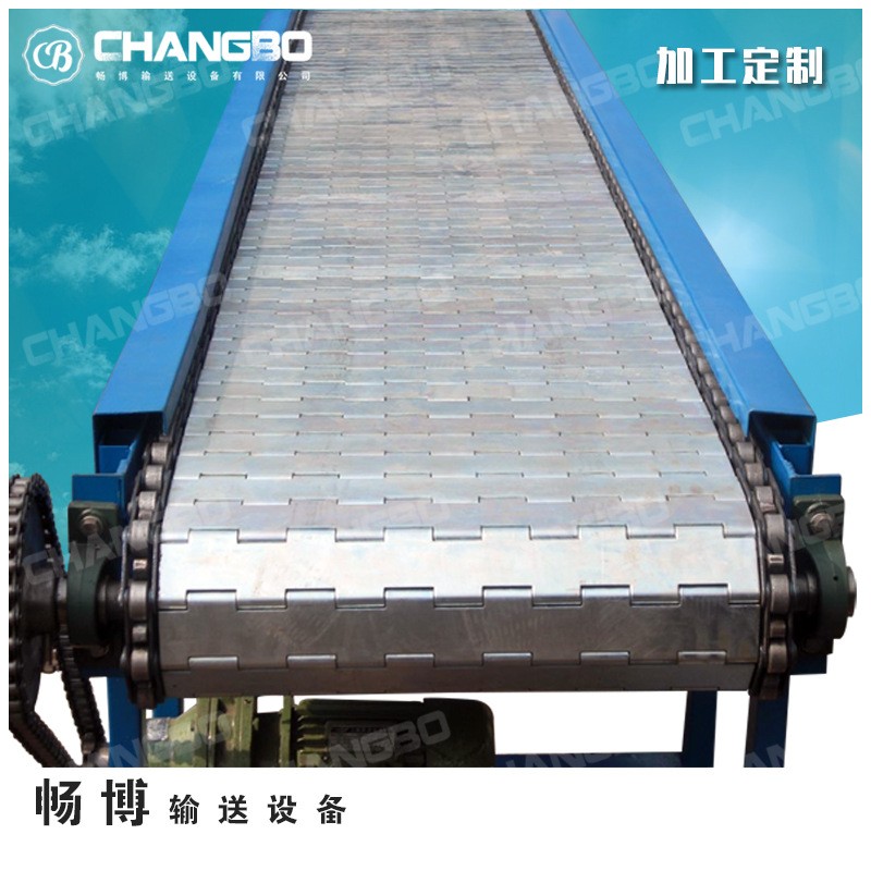 304不銹鋼網(wǎng)帶輸送機(jī) 食品傳送帶轉(zhuǎn)彎?rùn)C(jī)械 工業(yè)物料鏈板輸送機(jī)