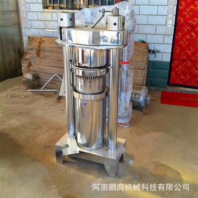 全自動(dòng)核桃液壓榨油機(jī) 韓式液壓芝麻香油機(jī) 無需過濾大豆油壓榨機(jī)