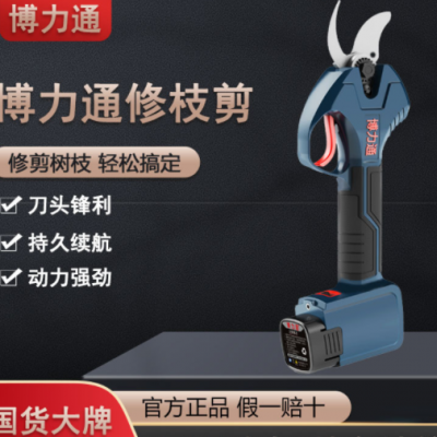 電動果樹修枝剪刀側(cè)插充電式園林剪枝機鋰電農(nóng)用剪刀源頭廠家批發(fā)