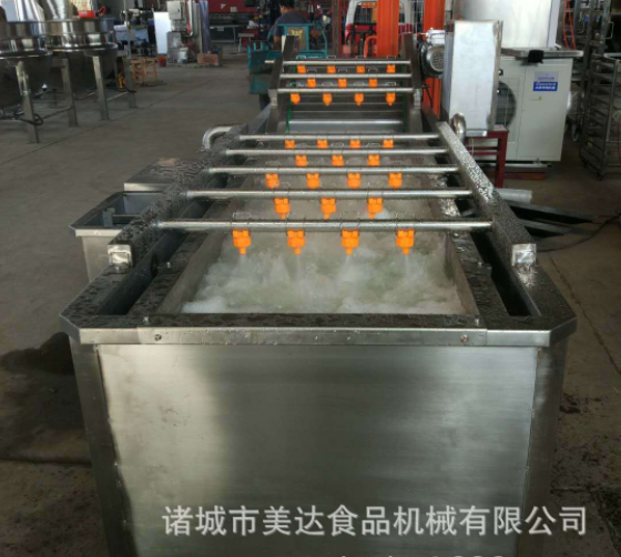 商用食品蓮藕果蔬氣泡清洗機 全自動氣泡噴淋紅薯清洗設備