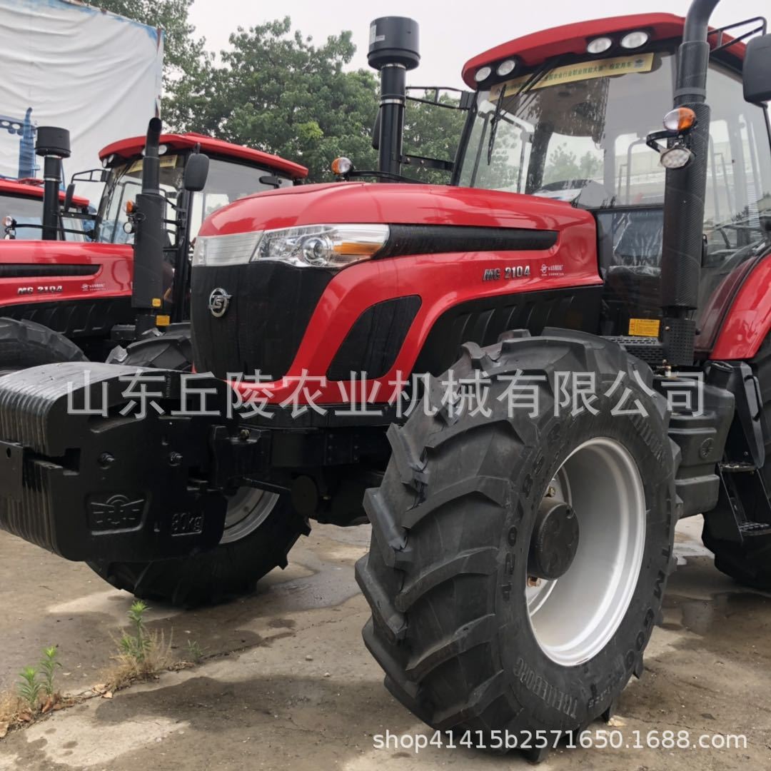 新款國補型 五征拖拉機 2104大型拖拉機 柴油大馬力四驅旋耕機