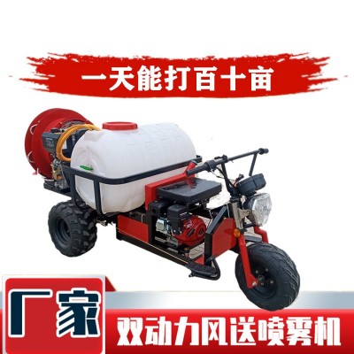 乘坐式果樹打藥機 現貨自走式三輪風送打藥機 茶園果園風送打藥車