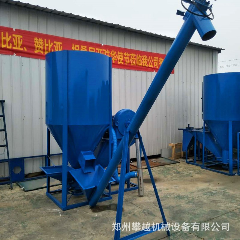 1000公斤飼料攪拌粉碎一體機 養殖飼料粉碎機 大型飼料儲存攪拌罐