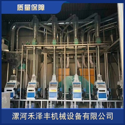 日加工30噸小麥7機組全自動面粉加工設(shè)備平篩面粉機組