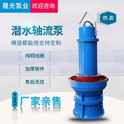 晟光泵業350QZB系列潛水軸流泵農田灌溉380V潛水泵廠家批發