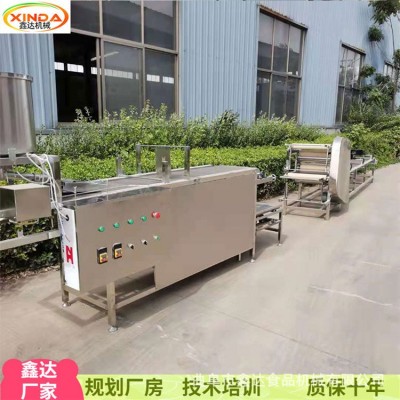 婁底豆腐皮機(jī)全自動操作 家用不銹鋼豆腐皮機(jī)械 鑫達(dá)廠家
