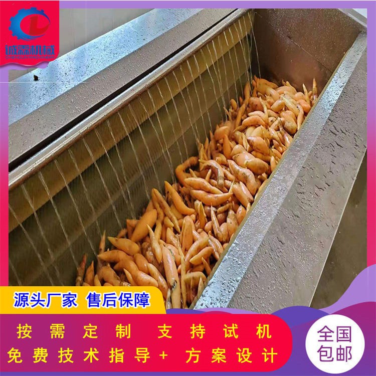 魔芋去皮清洗機 全自動藥材清洗烘干加工生產線設備 茯苓清洗機器