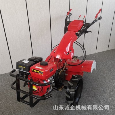 手扶式微耕機(jī)四驅(qū)小型田園管理機(jī)工廠 誠(chéng)企批發(fā)農(nóng)用開(kāi)溝培土機(jī)