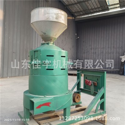 小型水稻去皮碾米機 三相電砂輥式脫皮設備 佳宇機械