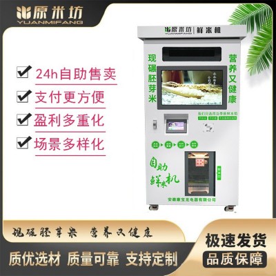 廠家 智能碾米機(jī) 自助鮮米機(jī) 胚芽米機(jī)全自動(dòng)售 大米機(jī)單倉(cāng)大屏