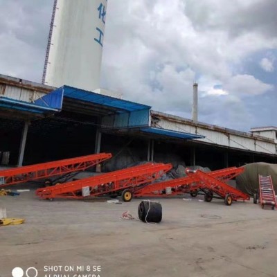移動升降伸縮式皮帶輸送機 糧食裝車輸料穩(wěn)定智能化操作 種類多樣