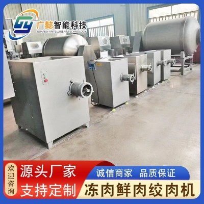 供應(yīng)豬羊肉凍肉絞肉機 商用大型肉制品鮮肉絞肉設(shè)備 雞肝絞碎機