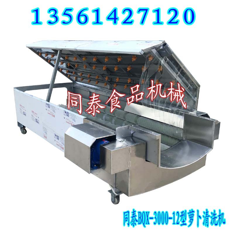 12輥白蘿卜清洗機(jī)1