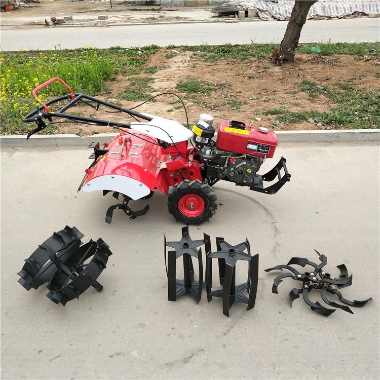 四驅耙地微耕機 農用開溝除草起壟機 大棚柴油松土翻地機