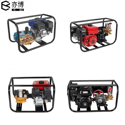 170F高壓四沖程汽油打藥機(jī)自吸農(nóng)用園林山地果樹(shù)三缸柱塞泵噴霧器