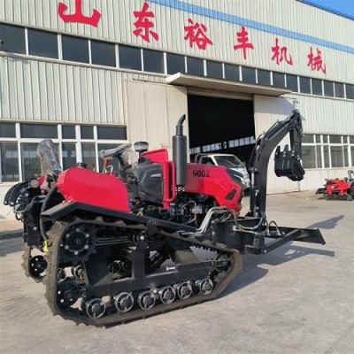 60馬力履帶拖拉機 水旱耕地機 農(nóng)田旋耕機(60馬力)