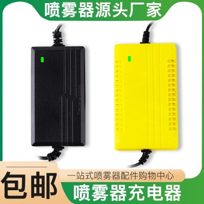 電動噴霧器充電器萬能充12V鉛酸鋰電充電器工廠批發噴霧器配件