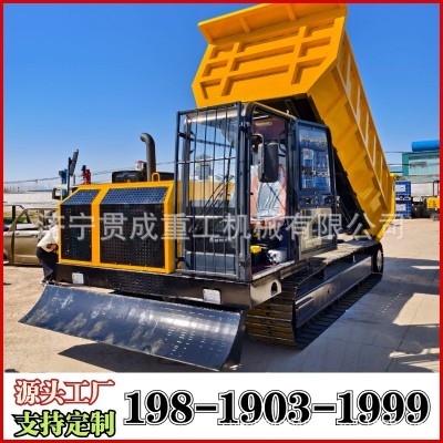 履帶運(yùn)輸車載重20噸 液壓馬達(dá)驅(qū)動 鋼制履帶工程搬運(yùn)車