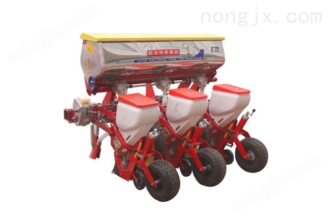 農哈哈2BYQF-3氣吸式玉米播種機