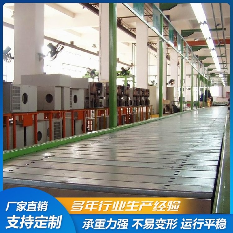 五金鏈板輸送機 工裝流水線 快遞物流板鏈輸送設備 發貨及時 福蘭德