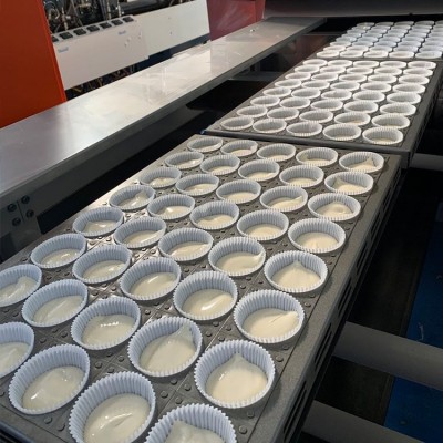 可口全麥小蛋糕全套制作機械流水線出售